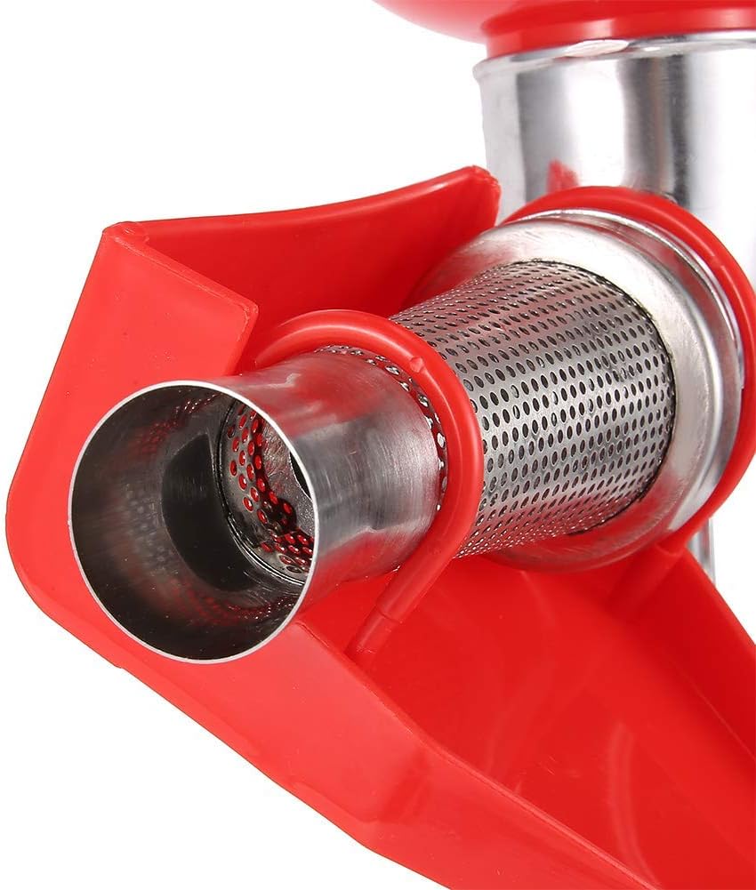 Tomaten Entsafter, Manueller Entsafter aus Aluminiumlegierung für Frucht-Tomaten-Zitronen-Orange-Kiw