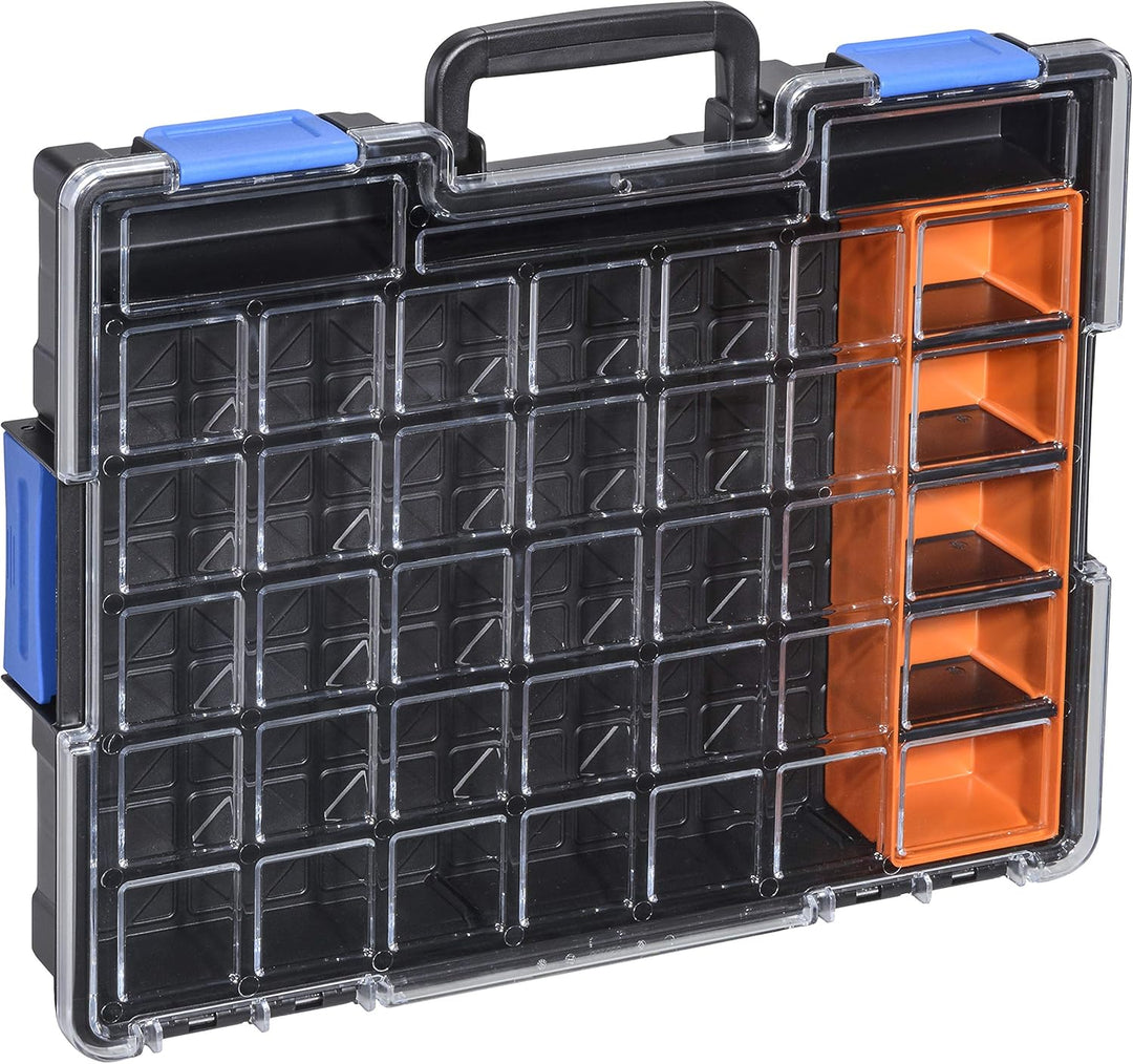 allit Kleinteilekoffer 454200 mit Verbindungsclips und hochschlagfestem Deckel, EuroPlus Pro >K< 44/
