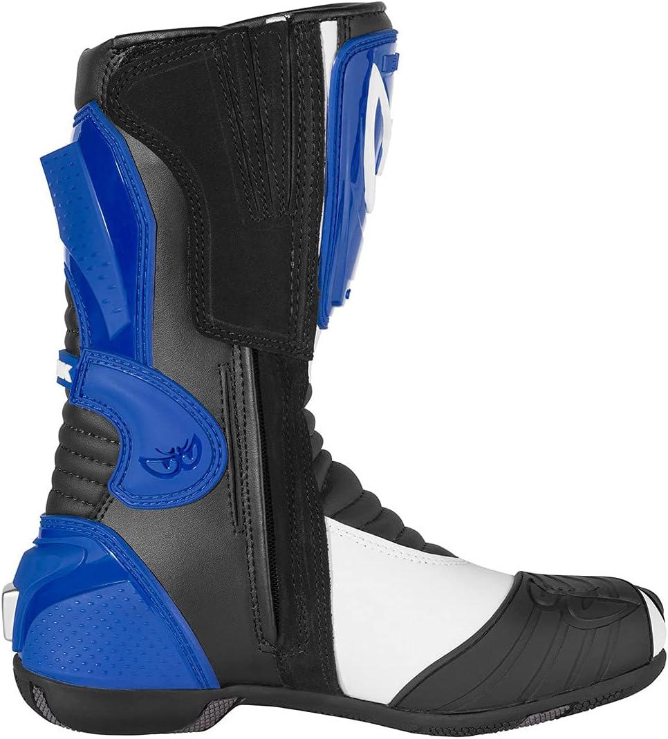 Berik Losail Motorradstiefel, blau, 45 45 EU Blau, 45 EU Blau