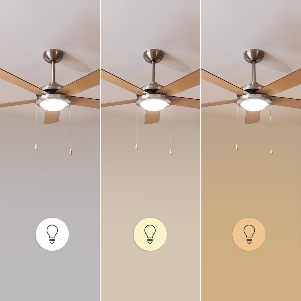 Cecotec EnergySilence Aero 540 Deckenventilator. 60 W, 132 cm Durchmesser, 5 Wendbare Flügel, 3 Gesc