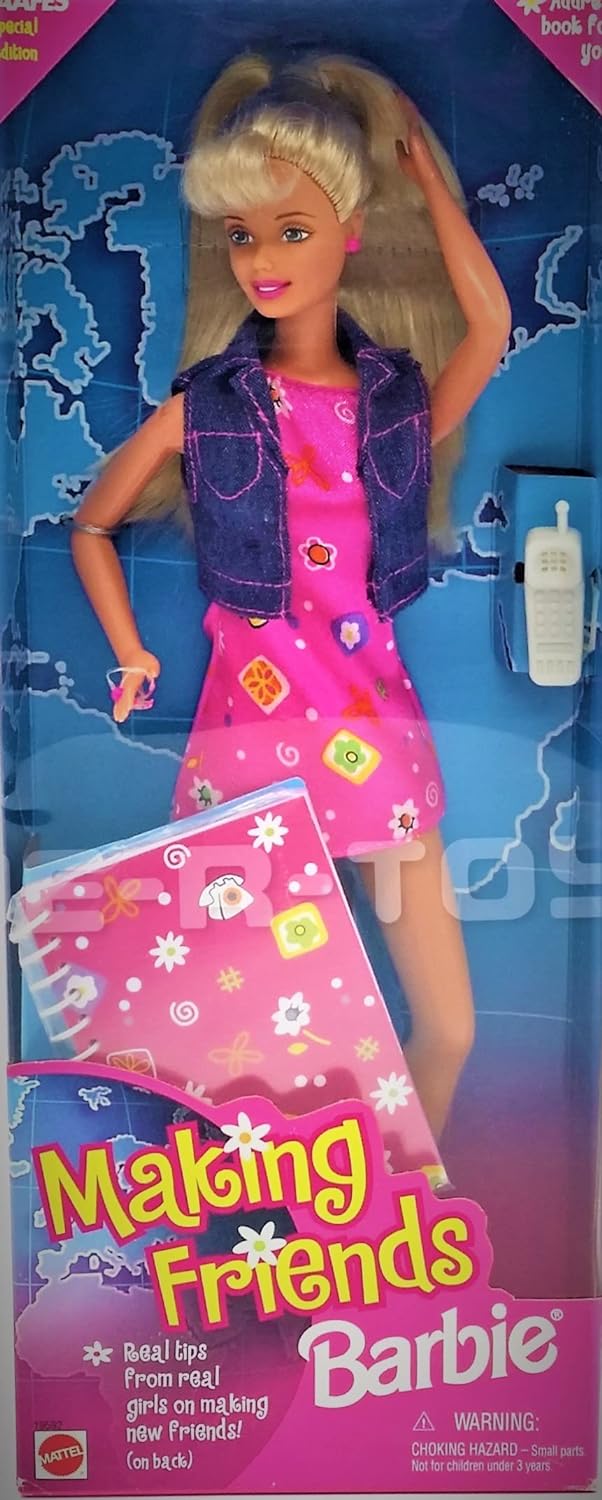 BARBIE "MAKING FRIENDS" AAFES SPECIAL EDITION, 1997 EDITION, #19592, HARD TO FIND, NRFB by Barbie