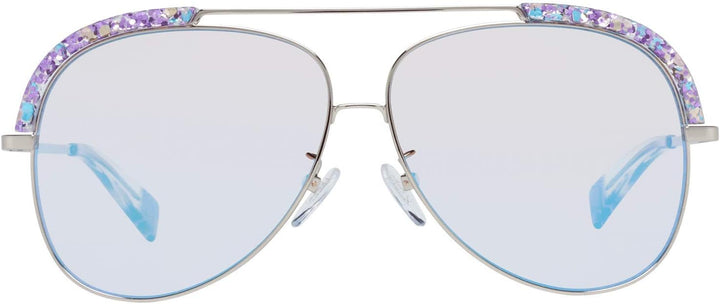 Furla Unisex Sunglasses, Light Gold/Grey Havana