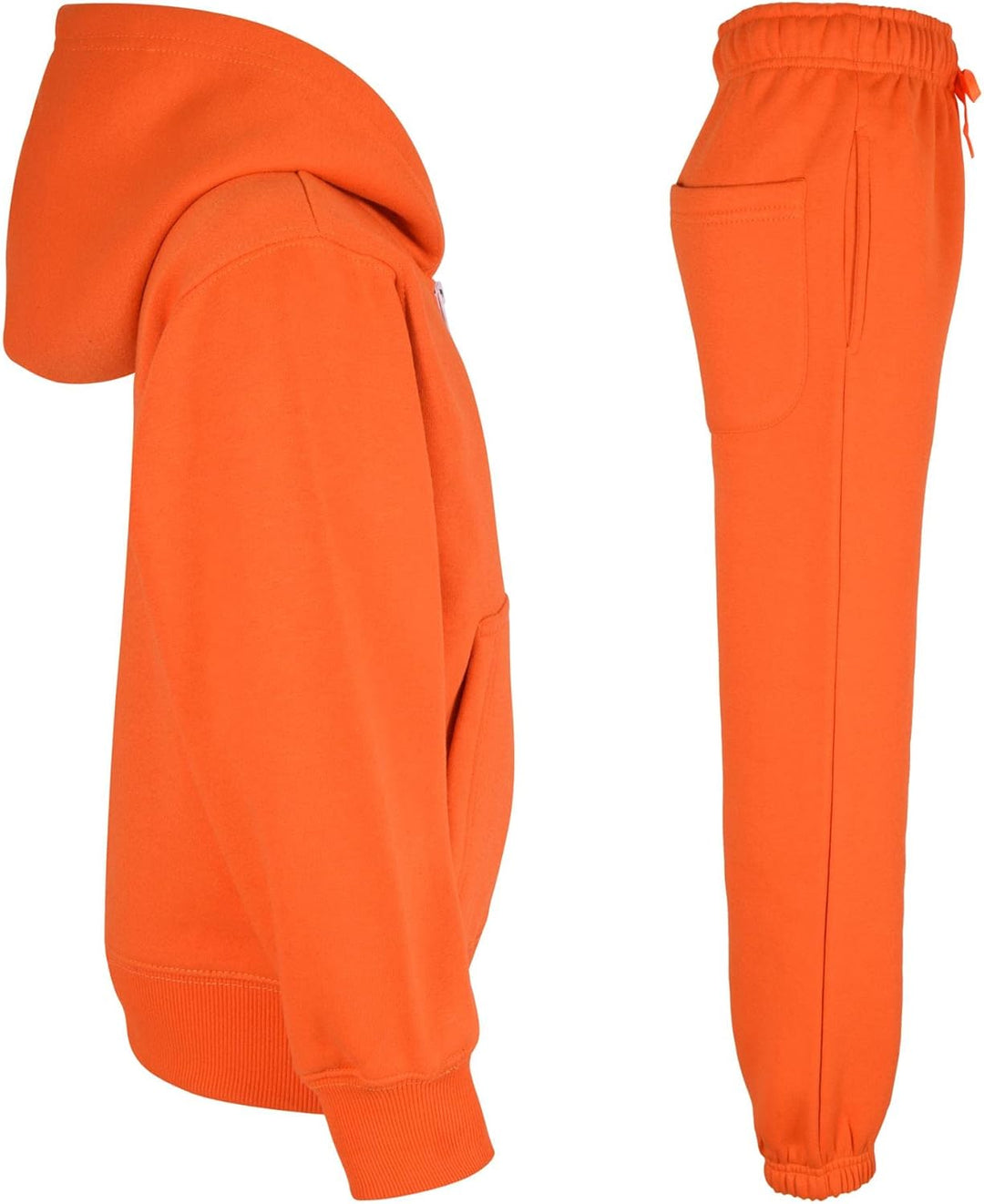 A2Z 4 Kids Mädchen Jungen Einfarbig Trainingsanzug Kapuzenpullover Mit Jogginghose Jogginghose Sport