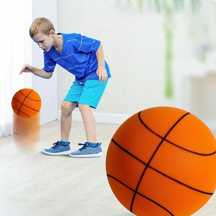 Ruhiger Basketball | Quiet Balls Sicherer, Leichter Indoor-Silentball - Hochelastisch Im Labor Silen