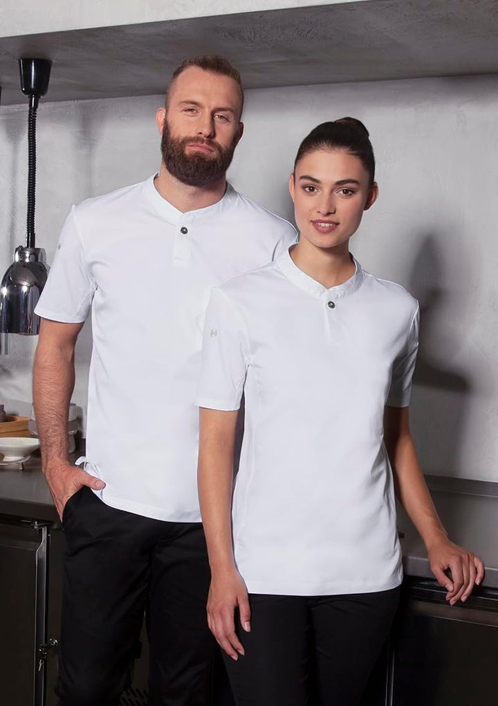 Karlowsky Kurzarm Damen Arbeitsshirt Performance 60% Baumwolle, 40% Polyester M Weiss, M Weiss