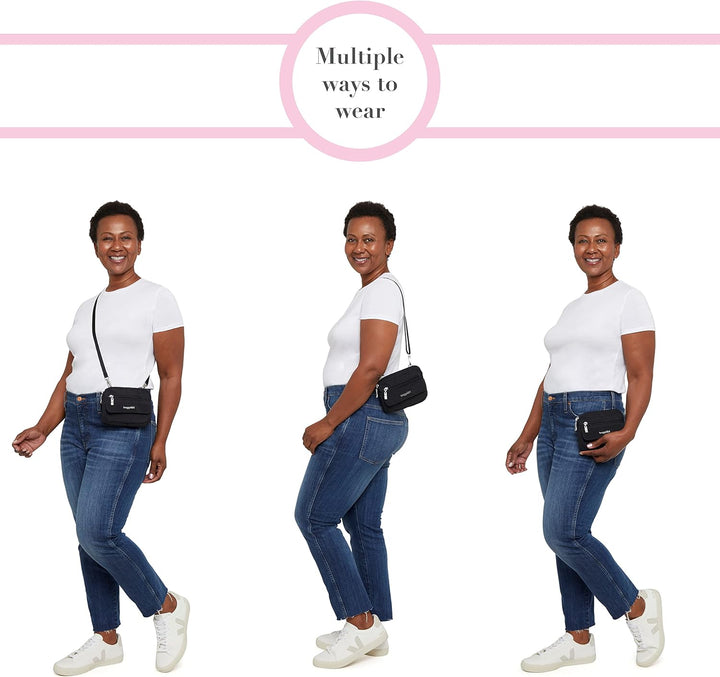 Baggallini Damen Modern Everywhere Mini, Einheitsgrösse Blush Shimmer, Blush Shimmer