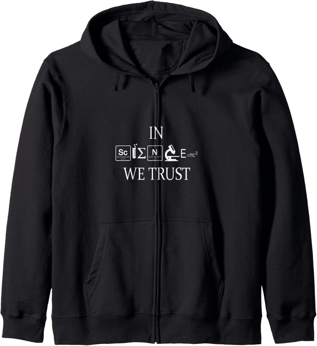 In Science We Trust Education Fact Kapuzenjacke