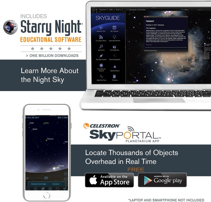 Celestron 11068 NexStar 6SE computergesteuertes Schmidt-Cassegrain-Teleskop mit vollautomatisierter