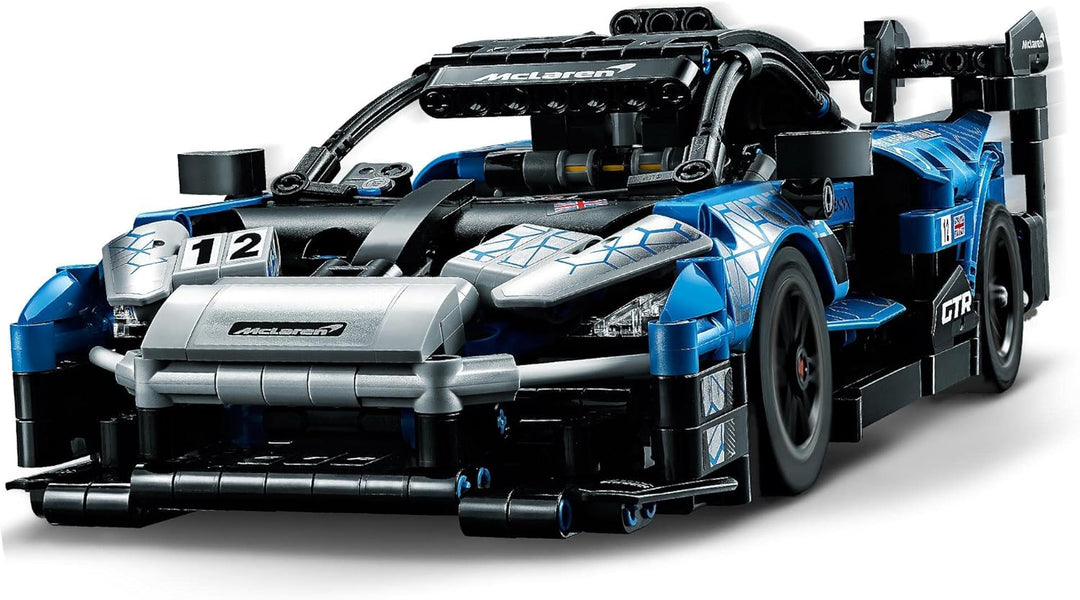 LEGO 42123 Technic McLaren Senna GTR, Modellbausatz, Spielzeugauto, Rennauto, Rennwagen-Bauset, Mode