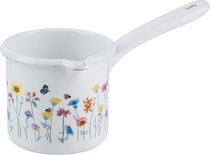 Riess, 0284-070, Schnabeltopf mit Stiel, COUNTRY SONDEREDITION FLORA, Durchmesser 10 cm, Inhalt 0,75