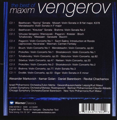 Complete Recordings, Audio-CD