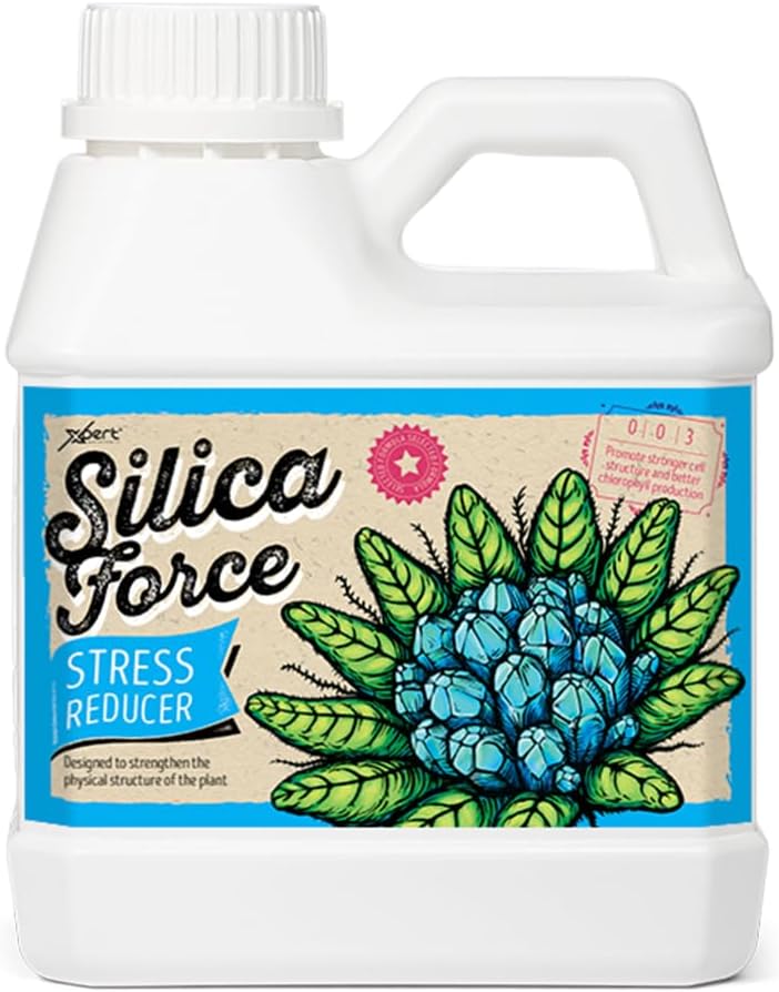Xpert Nutrients Silica Force (1 L) – Stressreduzierer, Silizium-Ergänzung, Silica-Zusatz, gesunde St