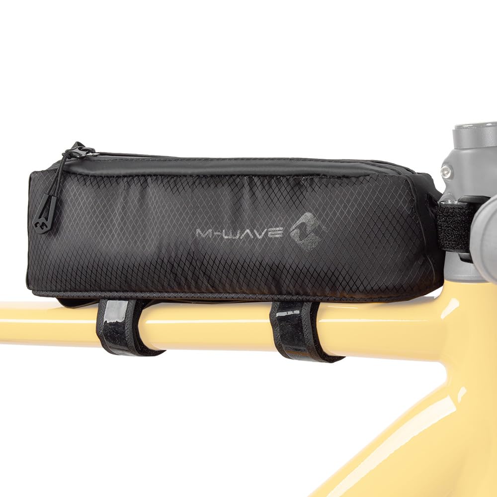 M-WAVE Fahrrad Oberrohrtasche, wasserdicht, stossgedämpft gepolstert, Bikepacking, Rough Ride TOP, S