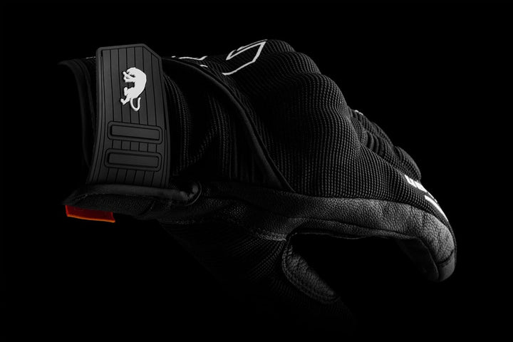 Furygan Jet NEON D3O - Motorradhandschuhe für Herren - 100% Lederhandfläche - Komfort - Sommerhandsc