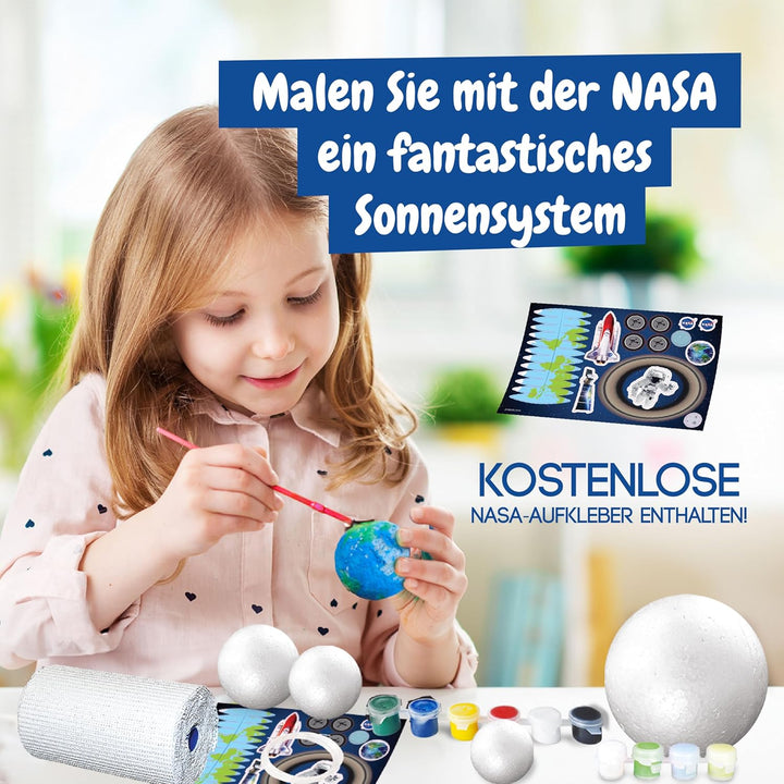 Science4you Sonnensystem 3D NASA im Dunkeln leuchten - Bauen Sie Ihr eigenes Sonnensystem, Planeten