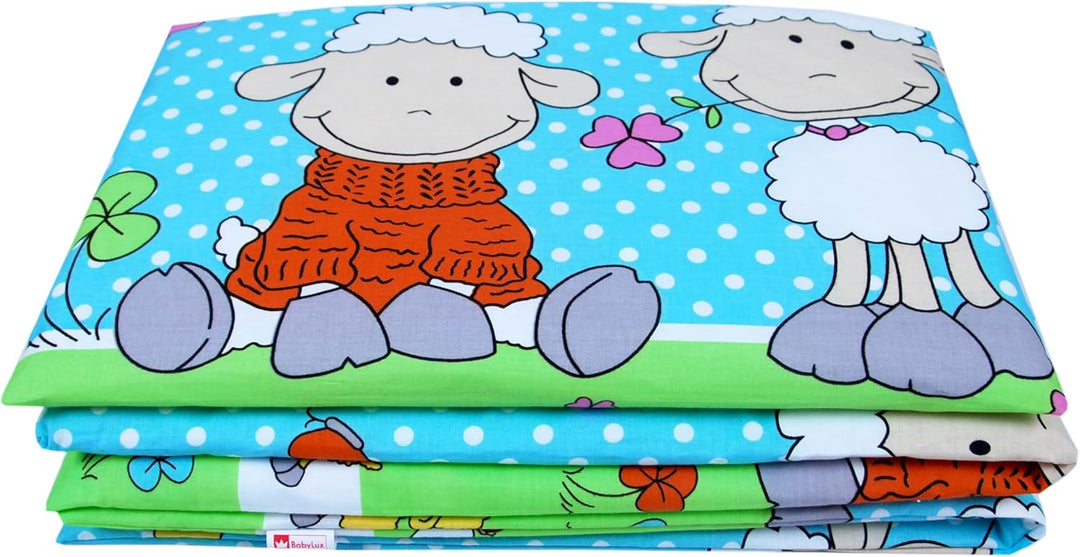 Babylux Bettwäsche Bezug 2 TLG. 100 x 135 cm / 90 x 120 cm Kinderbettwäsche Kind Bettset Baby Babybe