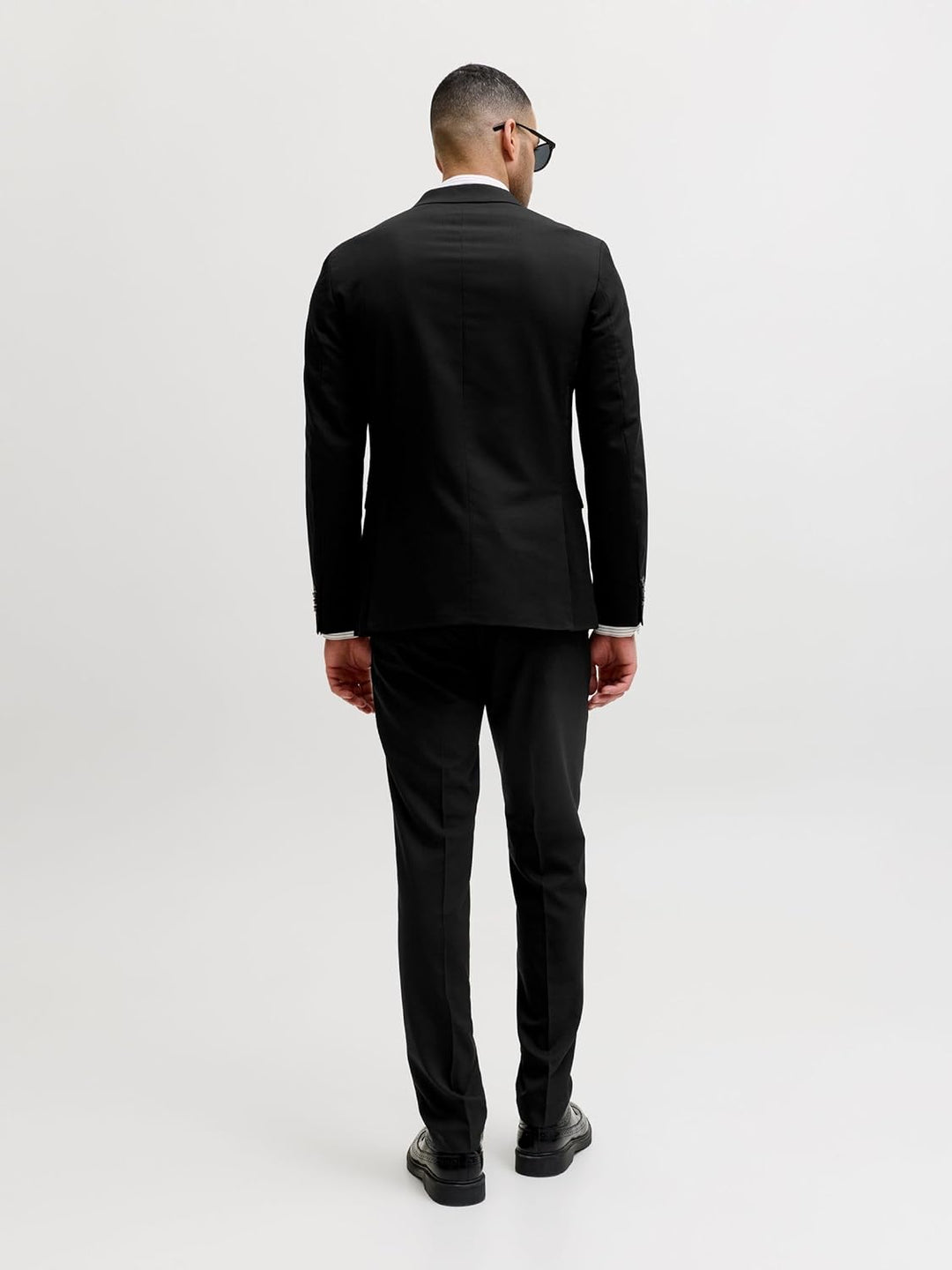 JACK & JONES Herren Jprfranco Suit Noos Business Anzug Hosen Set, Schwarz, 52 EU