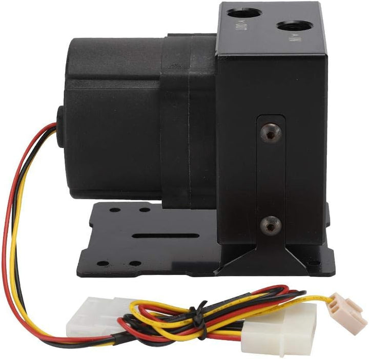 VBESTLIFE Computer-Wasserkühlungspumpe, DC 12V 1.8A Integrierte PC-Wasserpumpe mit Halterung für 120
