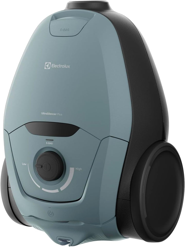 Electrolux Ultra Silencer Plus Staubsauger mit Beutel, EUSP-2MB4B, leise 64 dB, AllFloor Bürste für