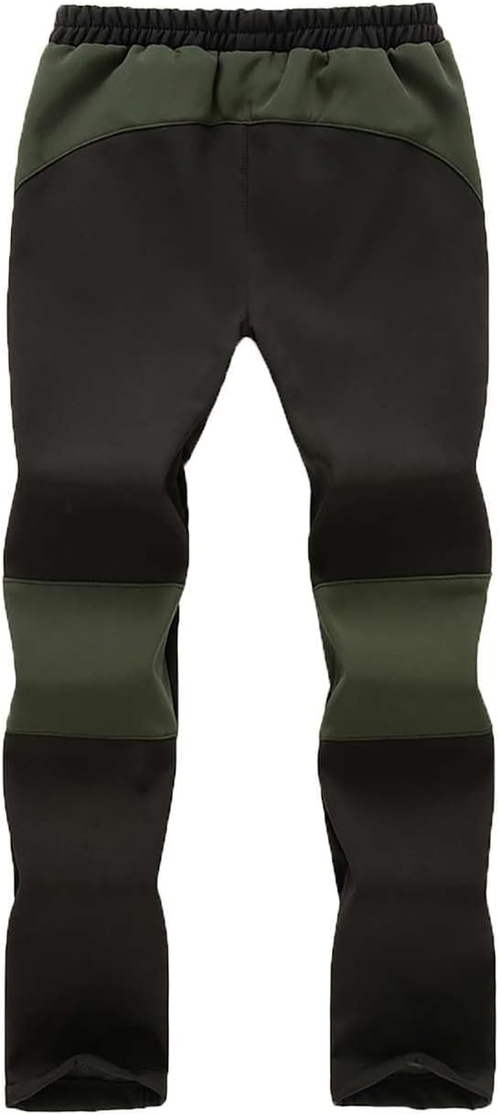 Kinder Gefütterte Hose Softshellhose Winddicht Wasserabweisend Atmungsaktiv Warm Outdoorhose Skihose