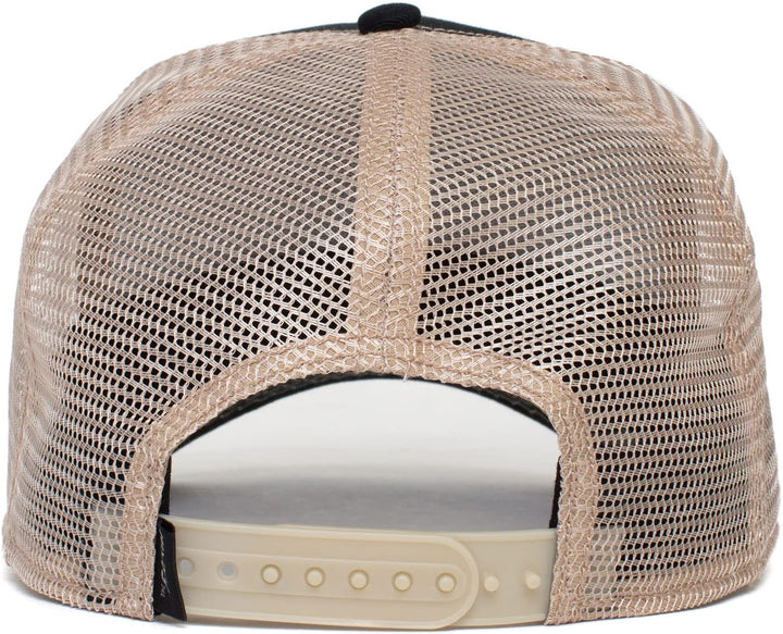 Goorin Bros. Herren The Farm A-Frame Trucker-Kappe Baseballkappe Einheitsgrösse Black the Cock, Einh