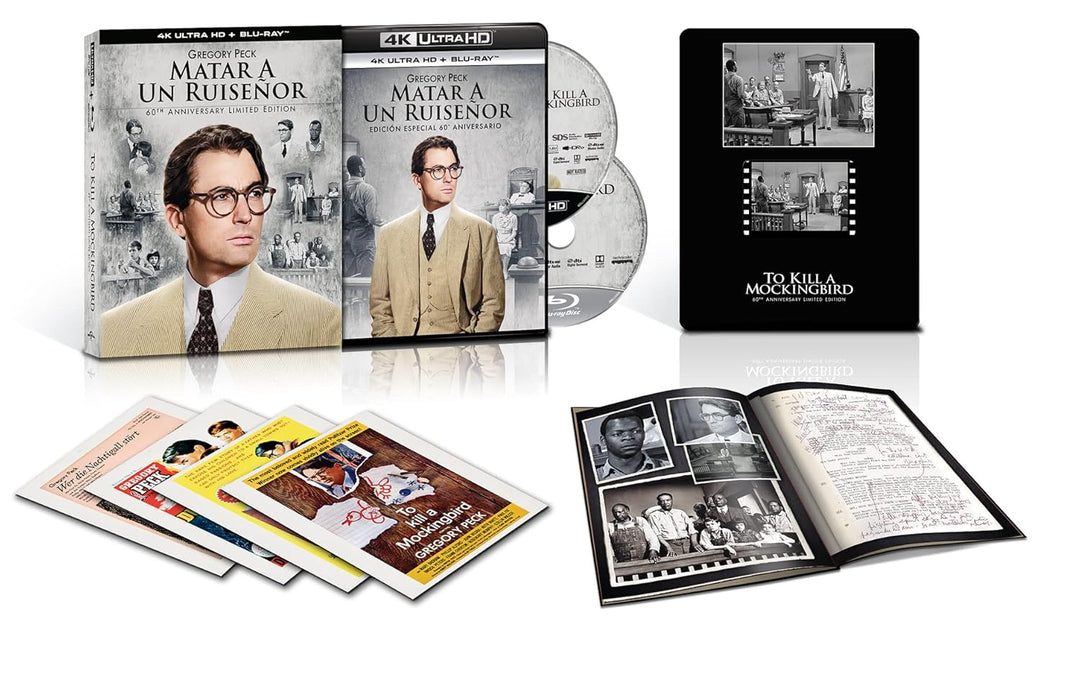 Matar a un ruiseñor (4K UHD+Blu-ray) (Ed.60 aniversario)