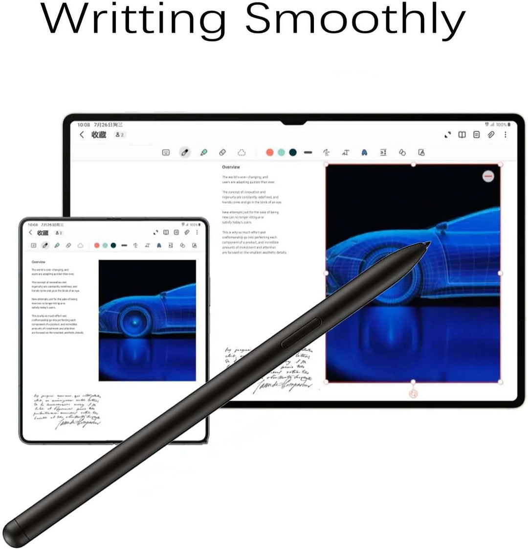 Galaxy Tab S9 Ultra S Pen Ersatz (mit Bluetooth) für Samsung Galaxy Tab S9/S9 Plus/S9 Ultra, S9 Ultr