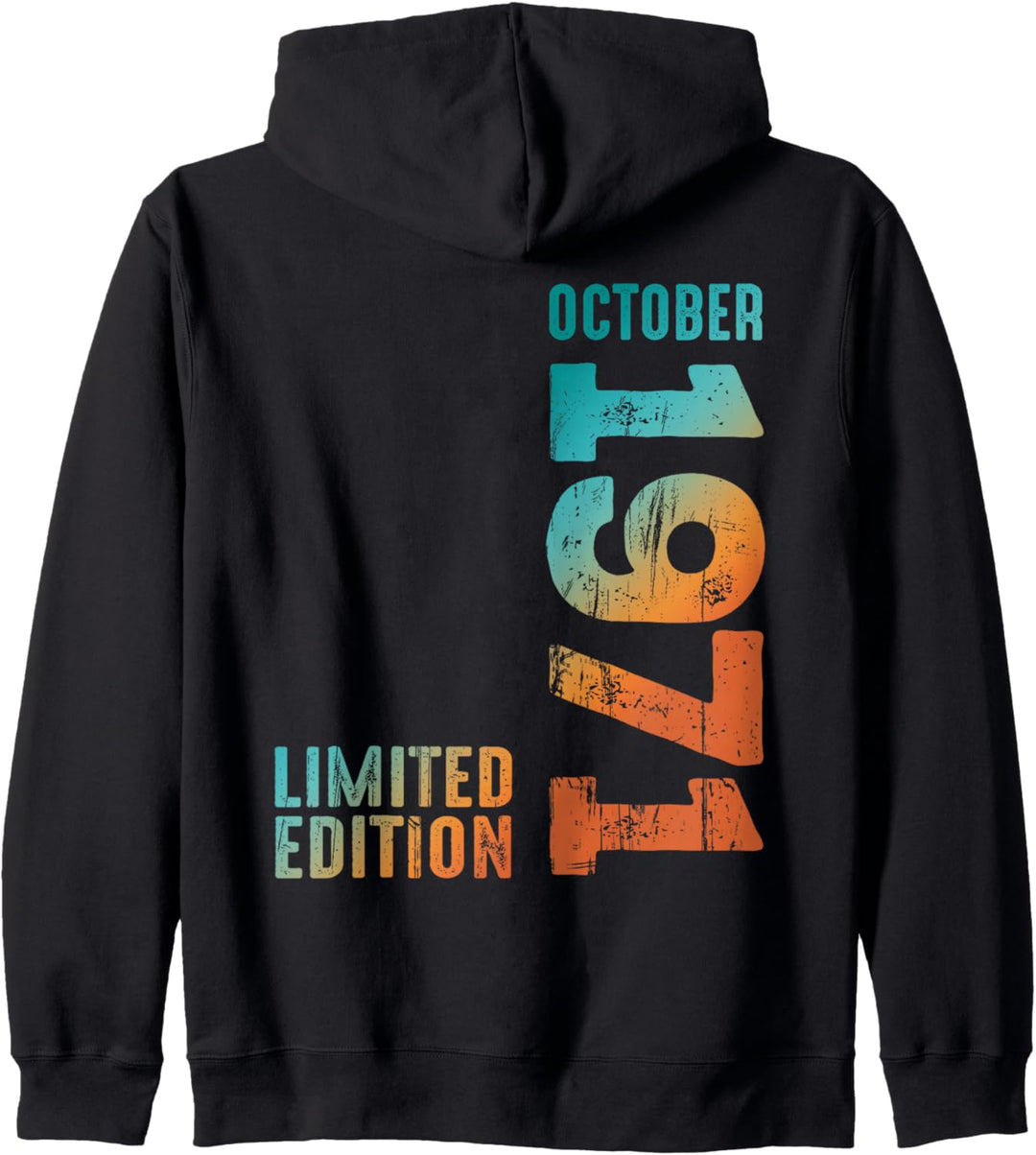 Awesome Limited Edition Oktober 1971 Retro 1971 Vintage 1971 Kapuzenjacke