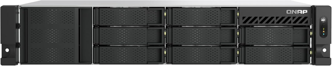 QNAP NAS TS-855eU-RP-8G 8bay 2HE (2U Rackmount NAS mit kurzer Einbautiefe und 8-Core Rechenleistung
