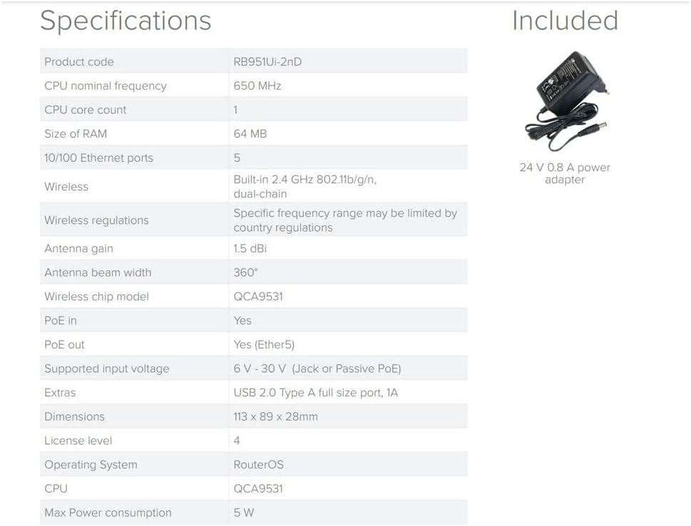 MikroTik rb951ui-2nd