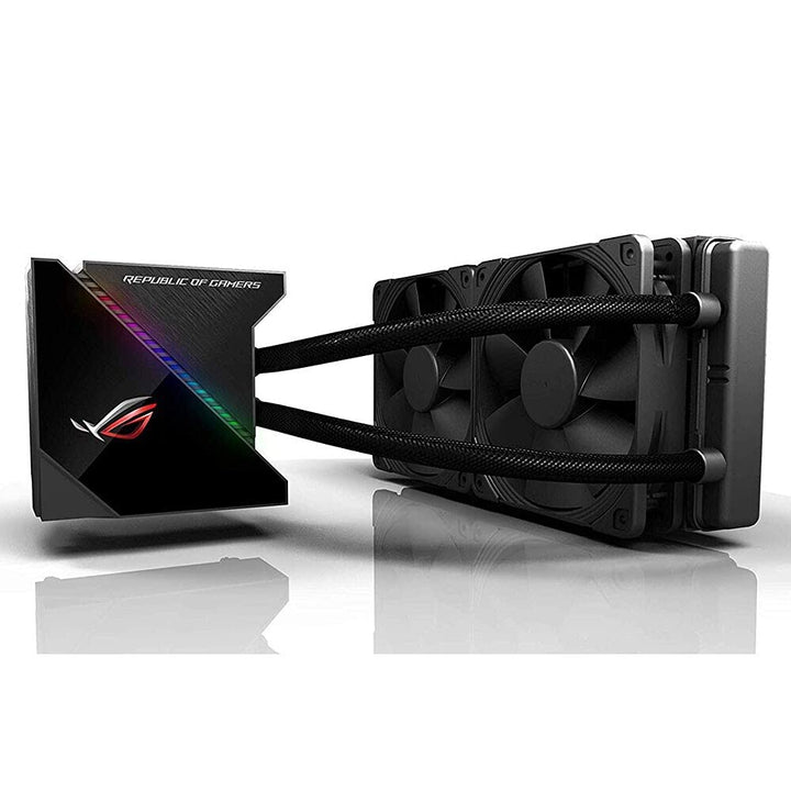 ASUS ROG Ryujin 240 All-in-One CPU-Wasserkühlung (1,77 Zoll OLED-Display, Aura Sync RGB, Noctua iPPC
