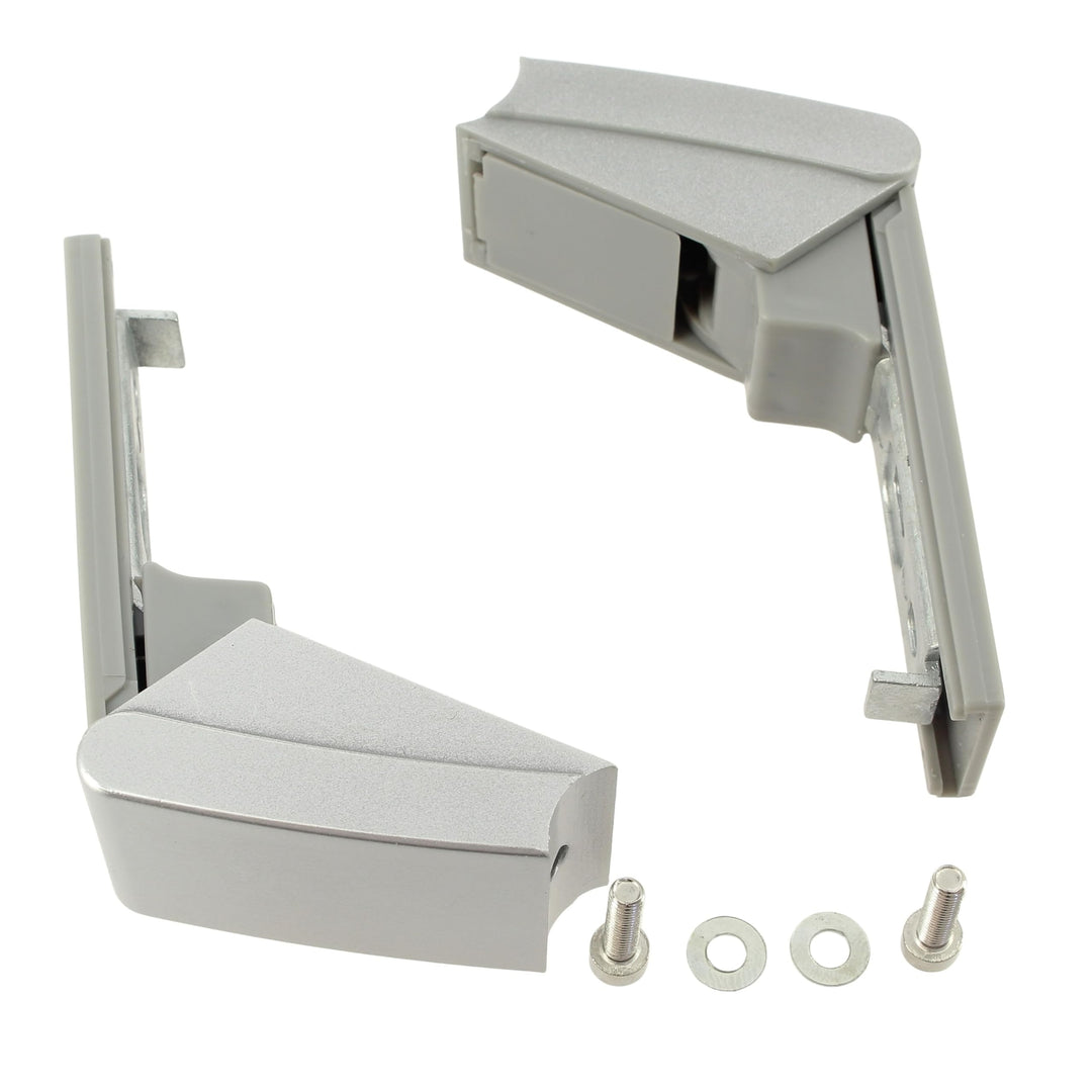 Türgriffreparatursatz Türgriff Silber KühlschrankGefrierschrank Liebherr 9590180
