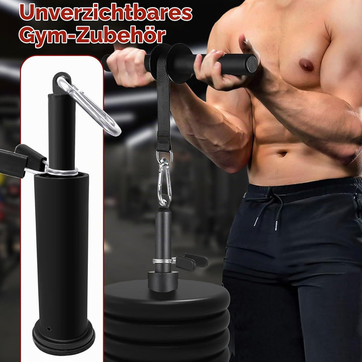 Favuit Ladestift, Fitness Gewichtsplatte Ladestift 25mm Kabelzug Latzug Lifting Weight Plate Loading