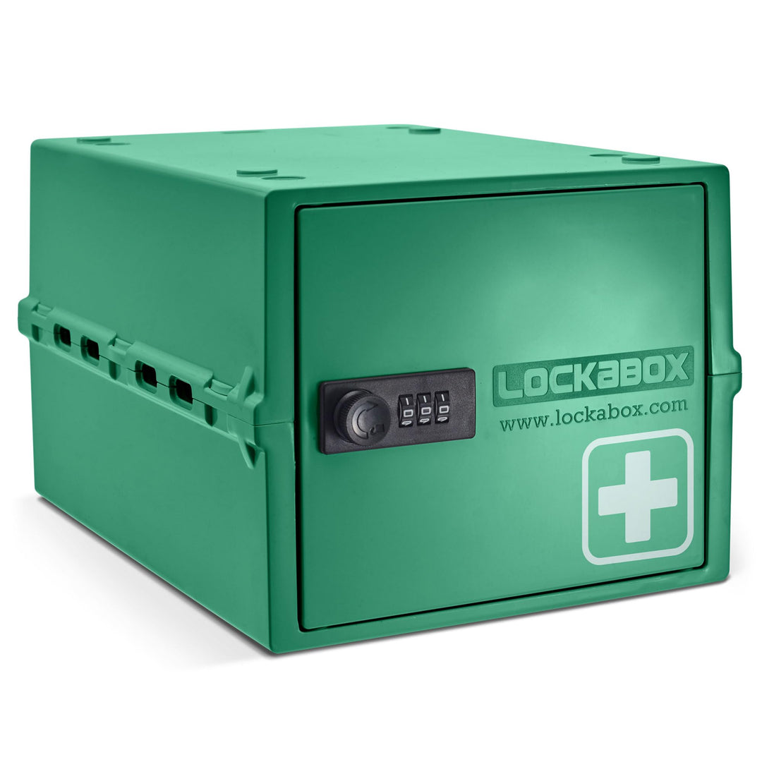 Lockabox One™ | Kompakte Abschliessbare Box aus Polycarbonat mit Zahlenschloss für mehr Sicherheit z