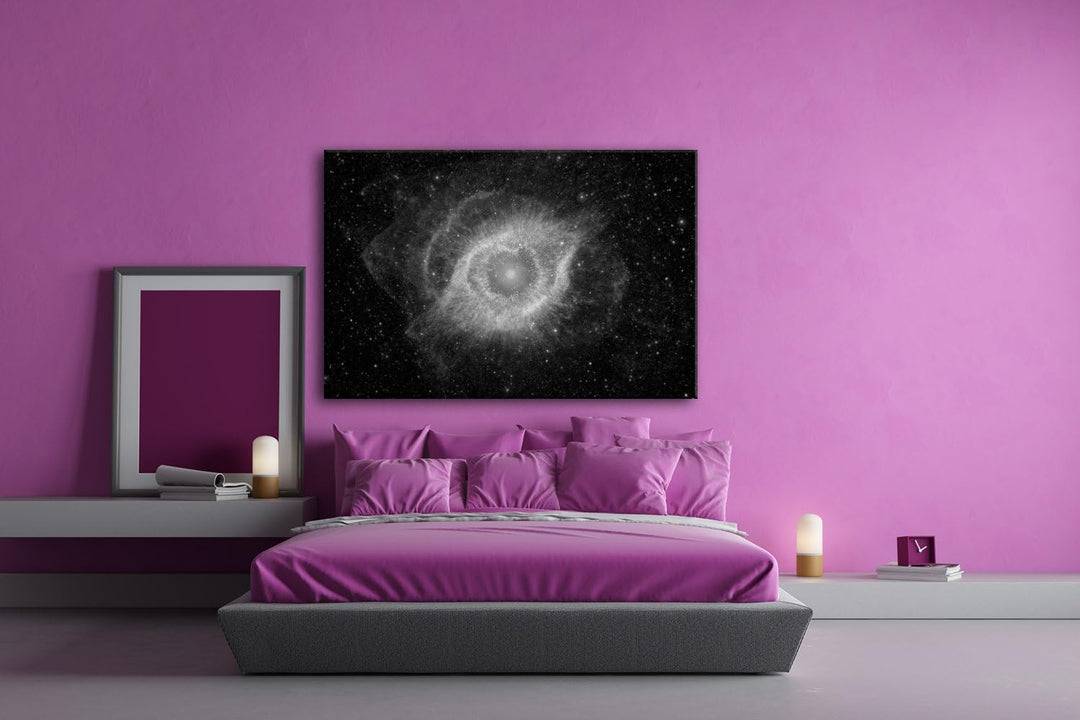 deyoli Überreste einer Supernova Format: 80x60 Effekt: Schwarz/Weiss als Leinwand, Motiv fertig gera