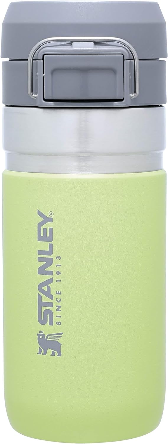 Stanley Quick Flip Trinkflasche Edelstahl 0.47L - Hält 7+ Stunden Kalt - Wasserflasche BPA-Frei - Sp