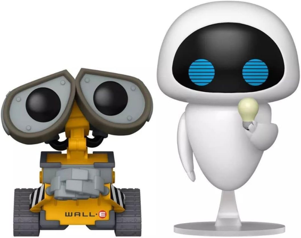 Wall-E - Wall-E & Eve with Lightbulb 2-Pack' Target Exclusive