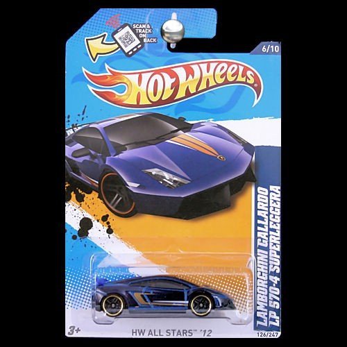 Hot Wheels All Stars '12-Lamborghini Gallardo LP 570-4 Superleggera