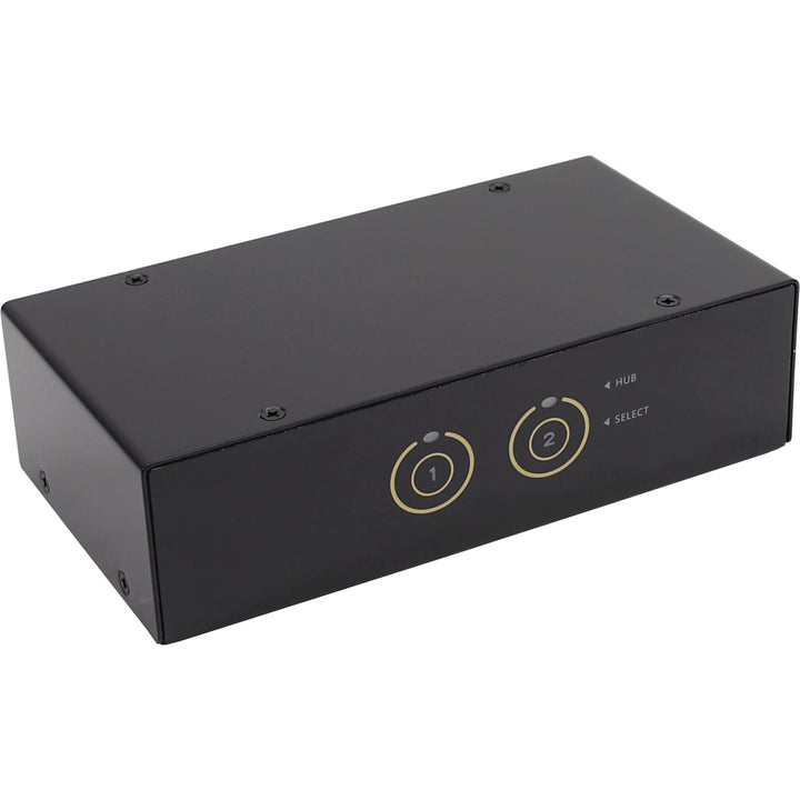 InLine 63622I KVM Desktop Switch, 2-fach, DisplayPort, USB 3.0 Hub, mit Audio