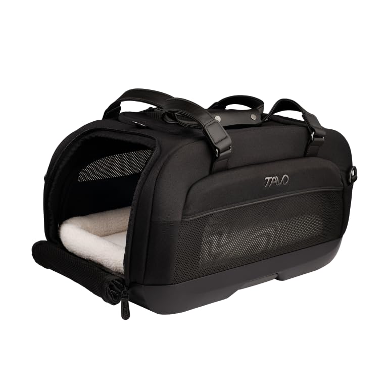 Tavo Dupree II Haustier‑Transportbox, Flugzeug‑konform, ISOFIX, atmungsaktives Mesh, Aufprallgeprüft