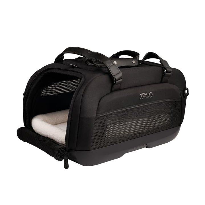 Tavo Dupree II Haustier‑Transportbox, Flugzeug‑konform, ISOFIX, atmungsaktives Mesh, Aufprallgeprüft