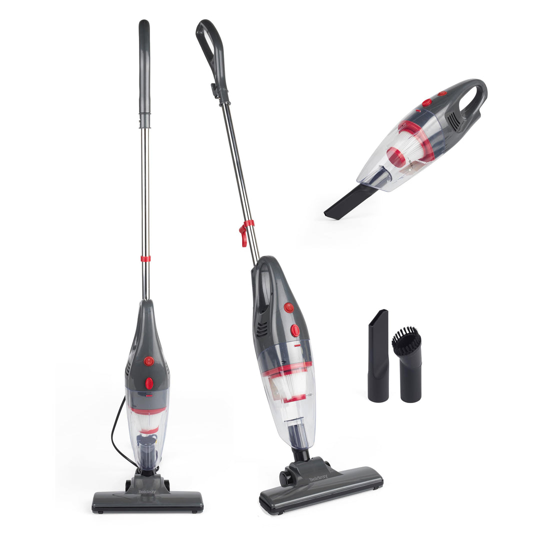 Beldray 2-in-1 Multifunktionaler Stab- und Handstaubsauger – Leichter Staubsauger, Mehrflächen-Boden