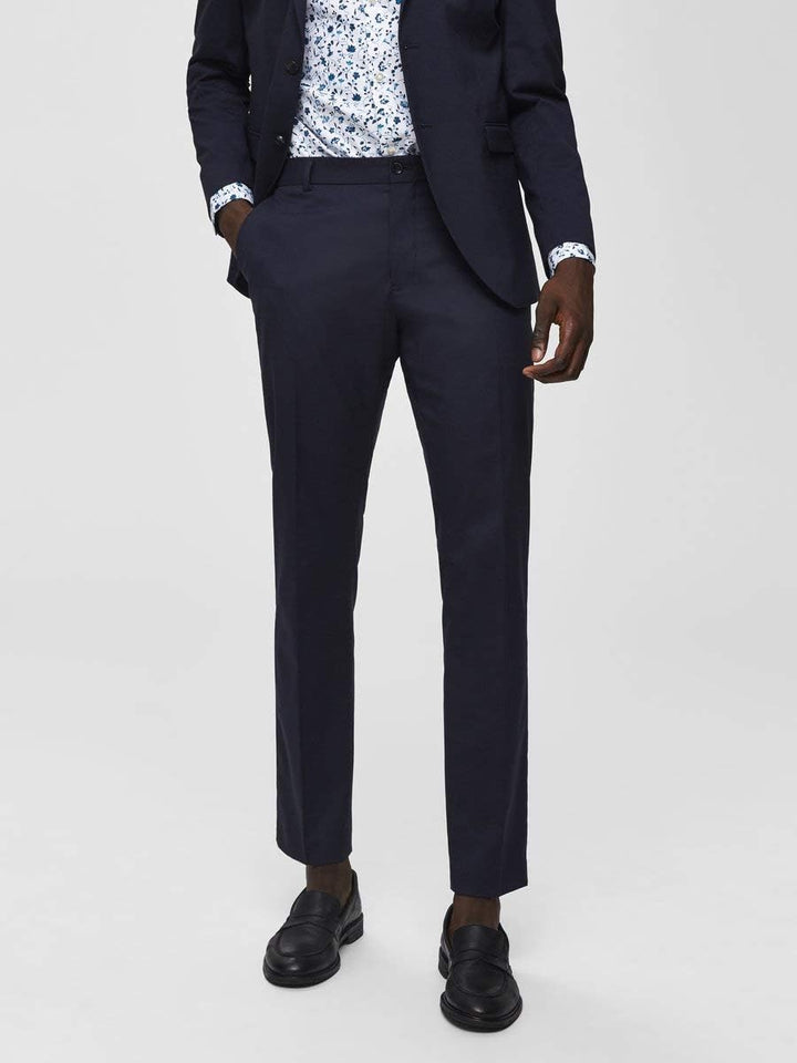 SELECTED HOMME Herren Slhslim-mylologan Navy Trouser B Noos Anzughose 44 Navy Blazer, 44 Navy Blazer