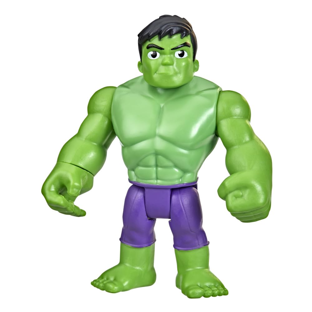 Spidey and his Amazing Friends Marvel Hulk Figur, 10 cm grosse Action-Figur für Kinder ab 3 Jahren,