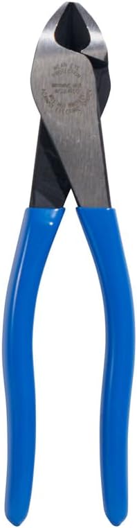 KLEIN TOOLS Robuster Diagonal-Elektronikseitenschneider, hohe Hebelwirkung, 20,5 cm, Seitenschneider