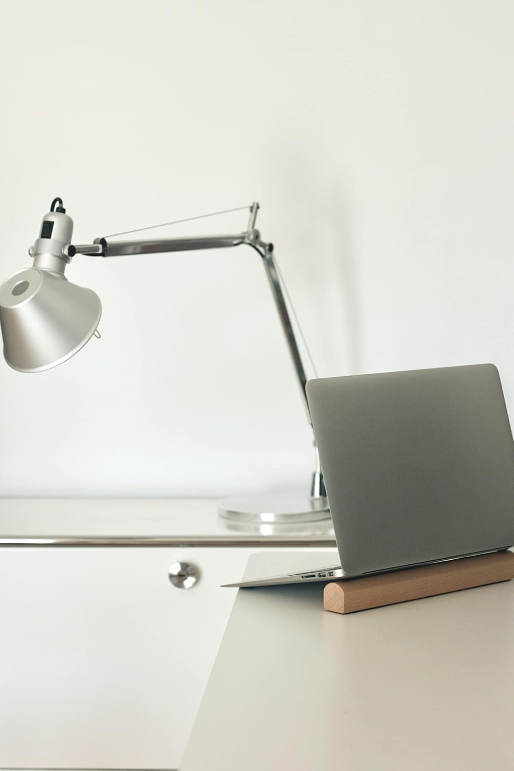 anaan Minus Laptop Ständer Holz Tragbar PC Ständer Notebook Ständer Kompatibel mit MacBook Pro/Air H