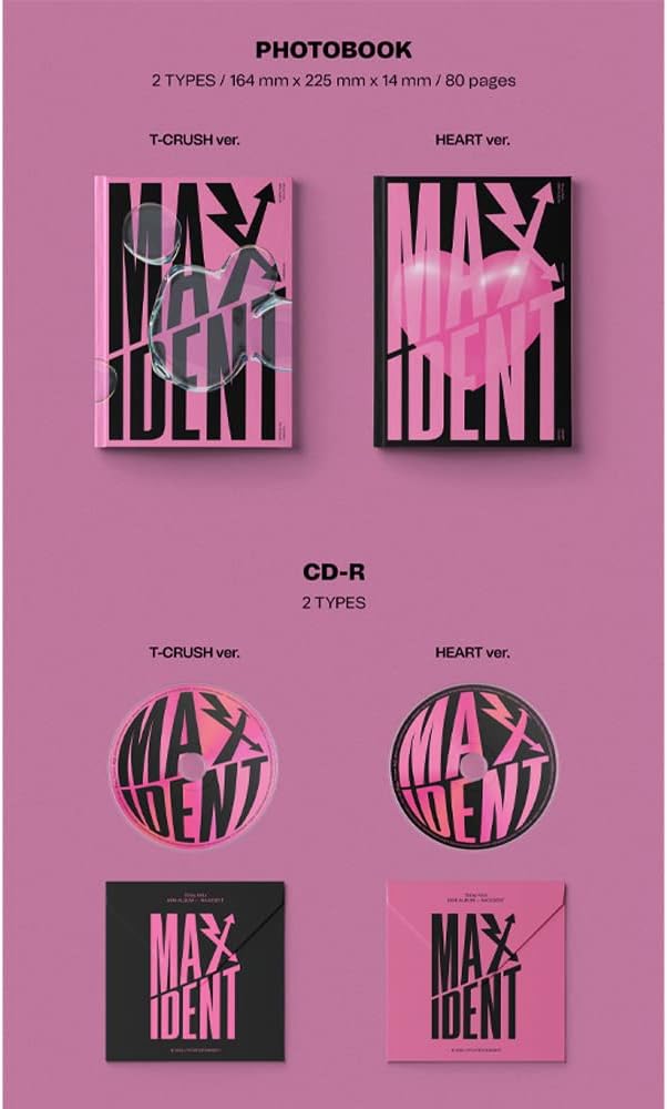dreamus Stray Kids [Maxident] Standard-Edition Album T-Crush ver