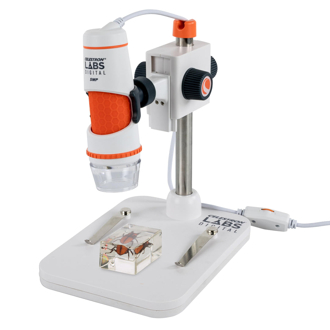 Celestron 44308 5 MP Handheld-Digitalmikroskop Pro Einzeln, Einzeln