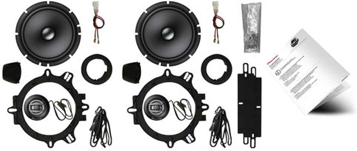 PIONEER TS-FIAT-DUCATO 2-Wege-Komponentenlautsprecher (350 W), 16.5 cm, Lautsprecher System für FIAT