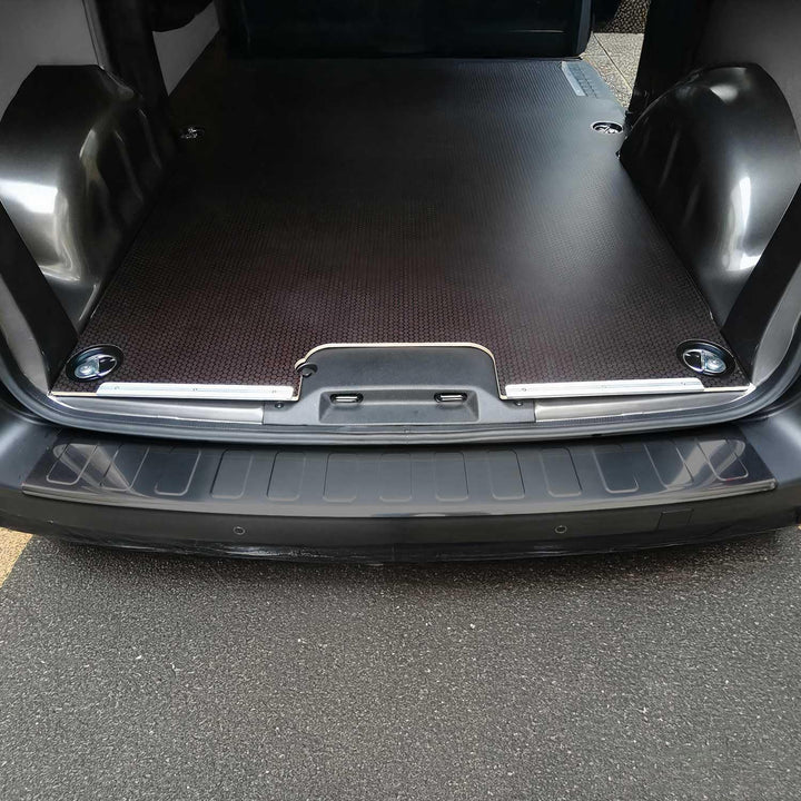 OMAC Ladekantenschutz Stossstange kompatibel mit Toyota Proace 3 2016-2024 L1 L2 RS Chrom Dunkel, Pr